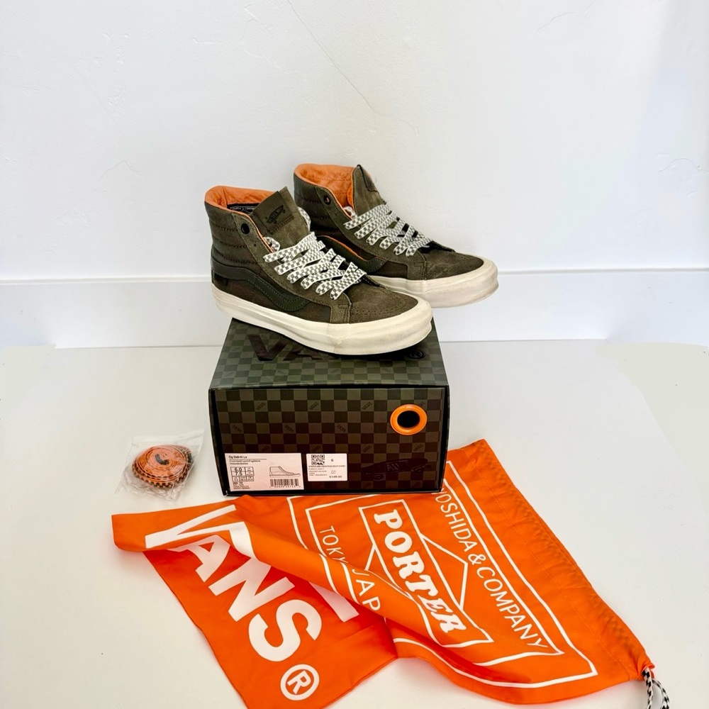 Vans Porter Yoshida collab OG SK8-Hi LX Forest Night-VN0A4BVBWW6 38 EU M6 / W7.5